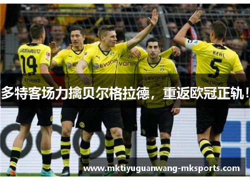 多特客场力擒贝尔格拉德，重返欧冠正轨！
